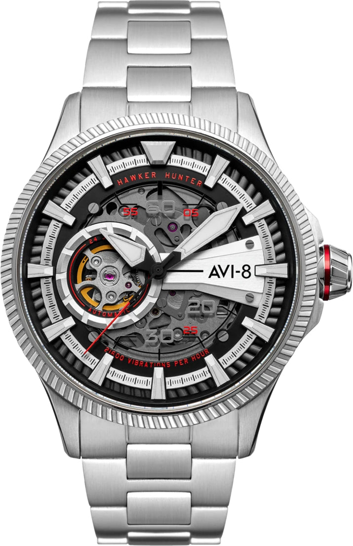 Avi-8 Watch Hawker Hunter Avon Automatic Diables Rouges