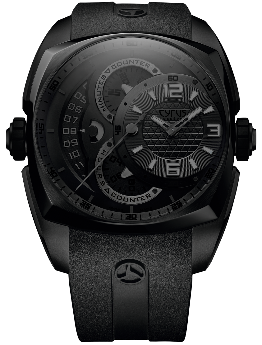 Cyrus Watch Klepcys Chronograph Black Dlc Limited Edition