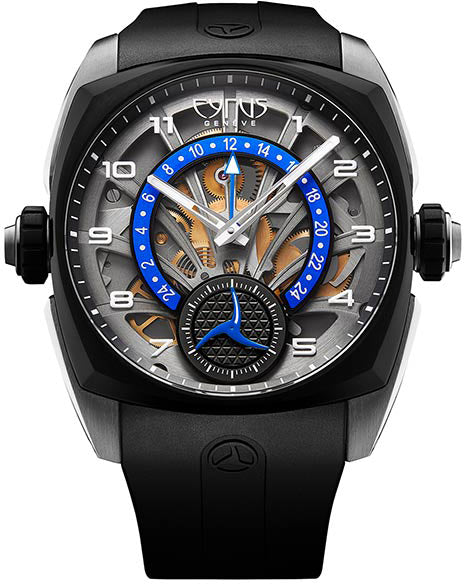 Cyrus Watch Klepcys Gmt Retrograde Titanium Dlc Limited Edition