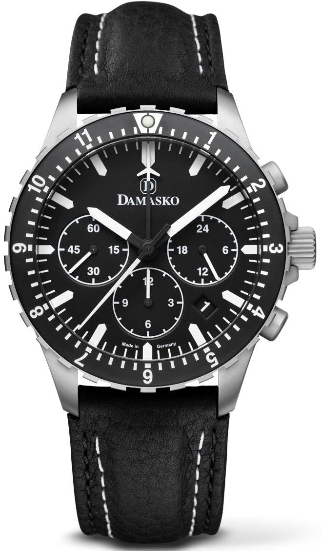 Damasko Watch Dc 86 Double Stitch Leather Pin