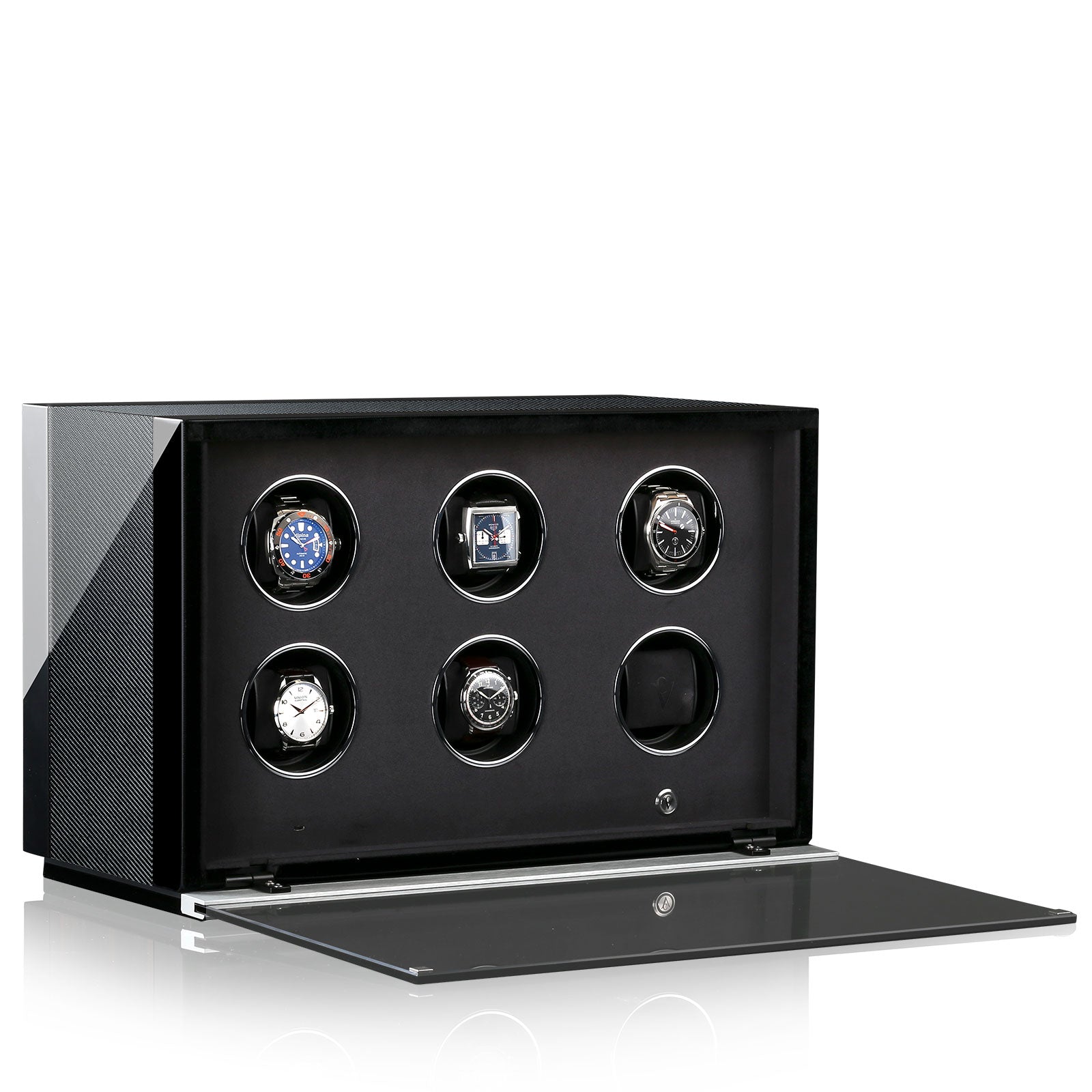 Chronovision Watch Winder Ambiance Vi Carbon Black High Gloss