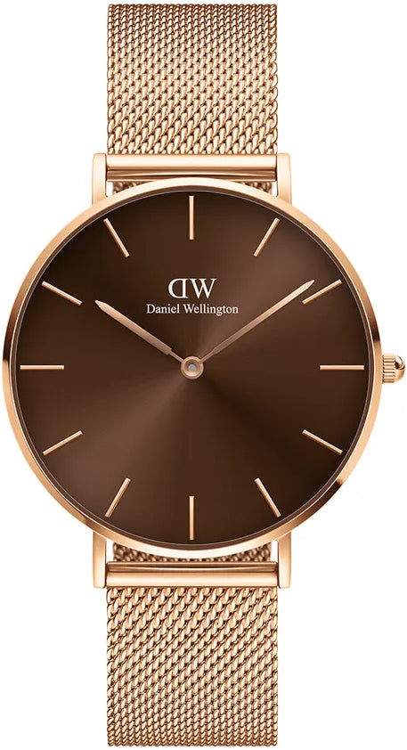 Daniel Wellington Watch Petite Amber 36 Brown