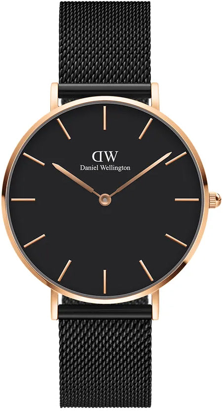 Daniel Wellington Watch Petite Ashfield Black 36mm