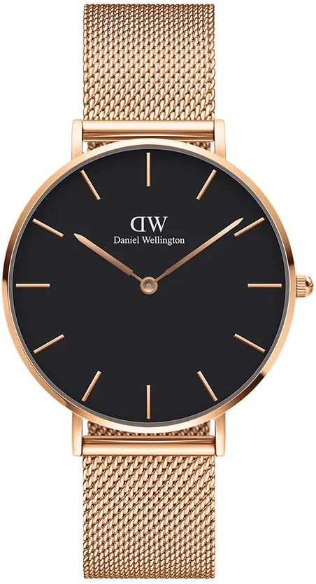 Daniel Wellington Watch Petite Melrose Black 36mm