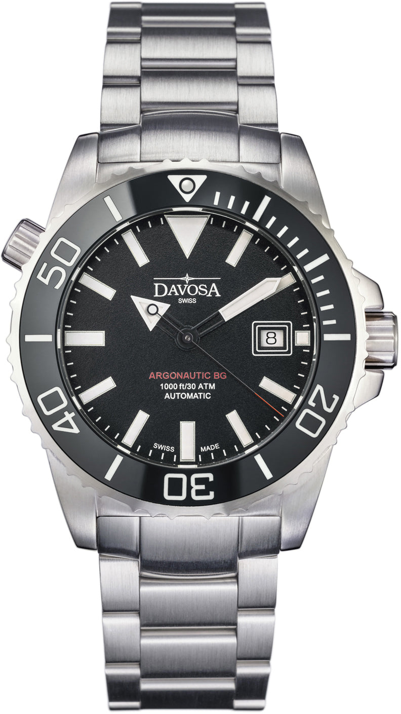 Davosa Watch Argonautic Bg Black Mens Limited Edition