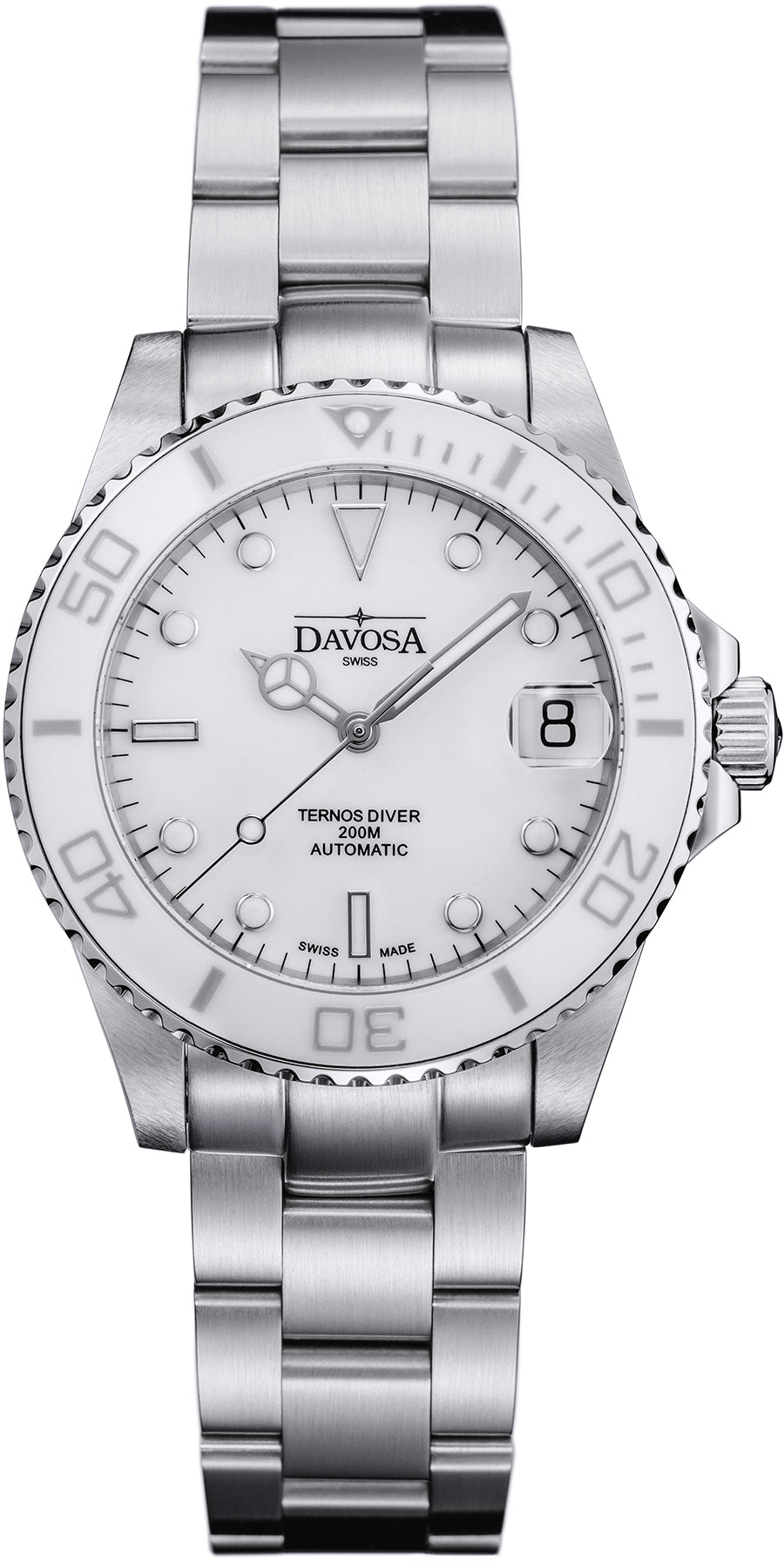 Davosa Watch Ternos Diver Lady White