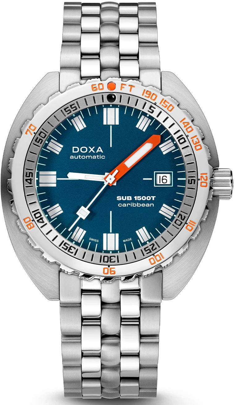 Doxa Watch Sub 1500t Caribbean Bracelet