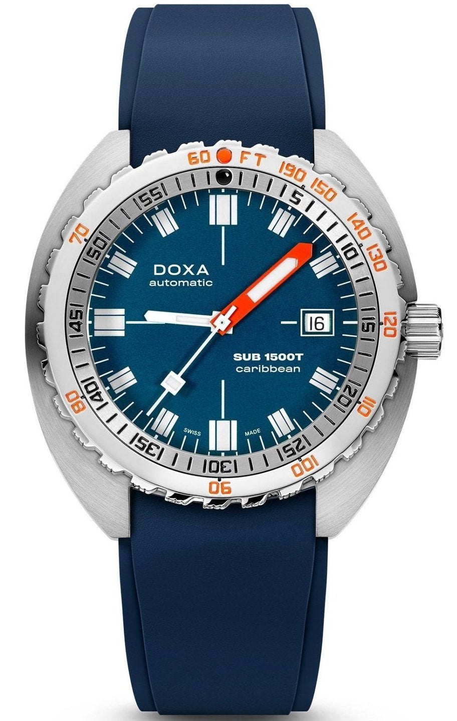 Doxa Watch Sub 1500t Caribbean Rubber