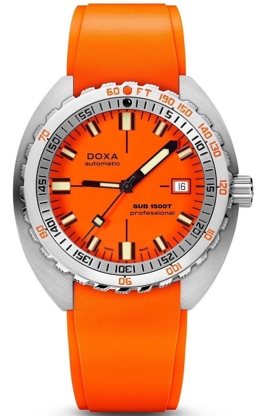 Doxa Watch Sub 1500t Professional Rubber