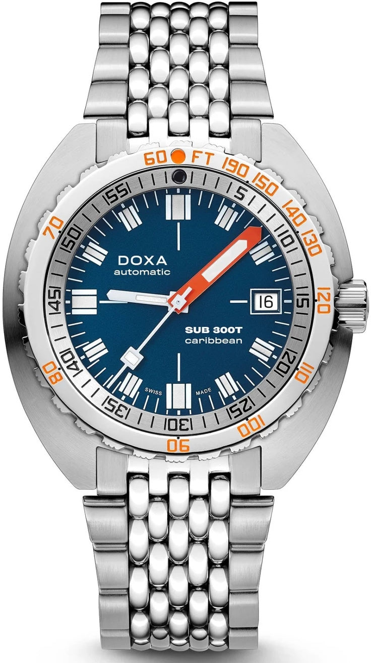 Doxa Watch Sub 300t Caribbean Bracelet