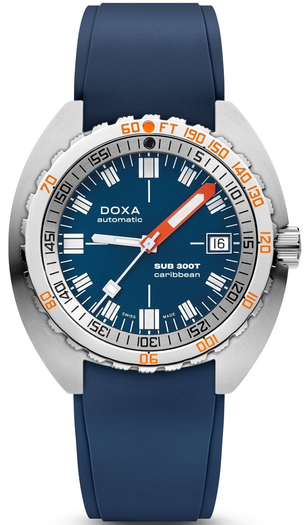 Doxa Watch Sub 300t Caribbean Rubber