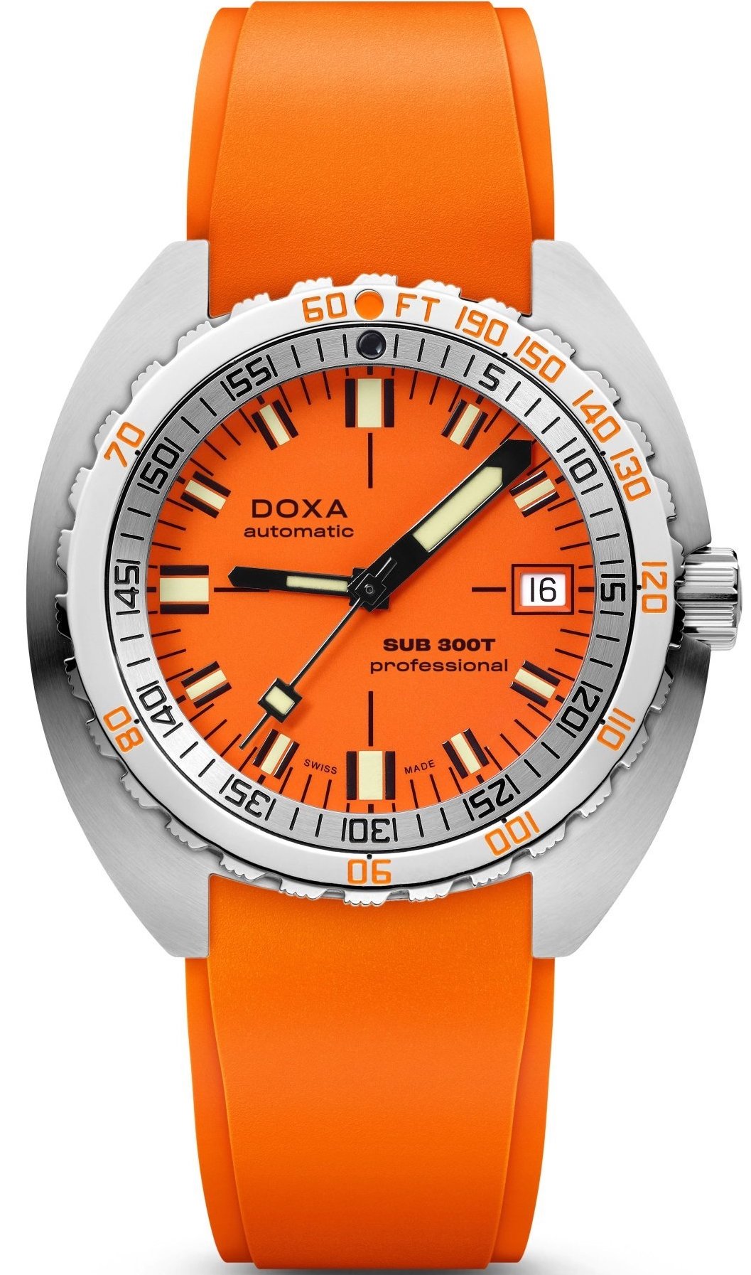 Doxa Watch Sub 300t Professional Rubber