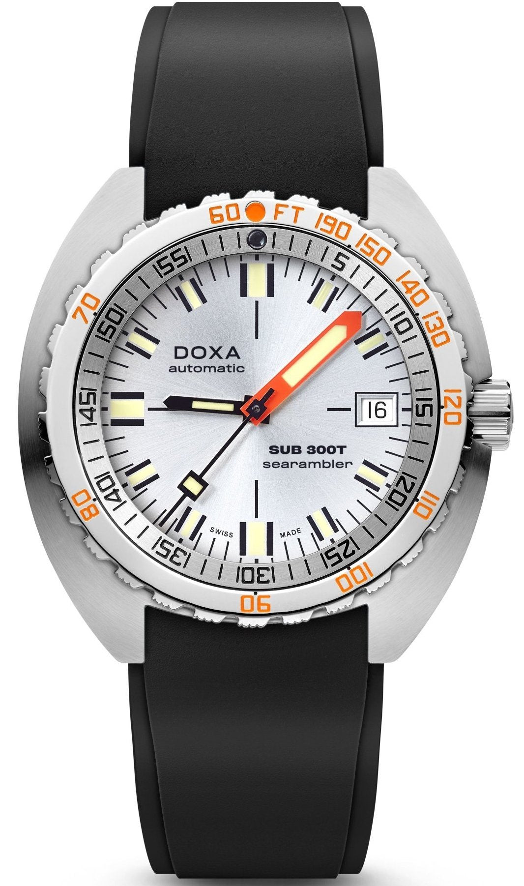 Doxa Watch Sub 300t Searambler Rubber