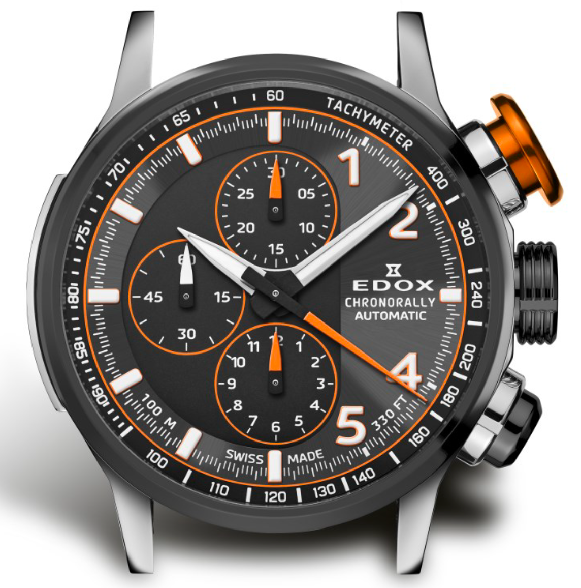 Edox Clock Chronorally 40cm