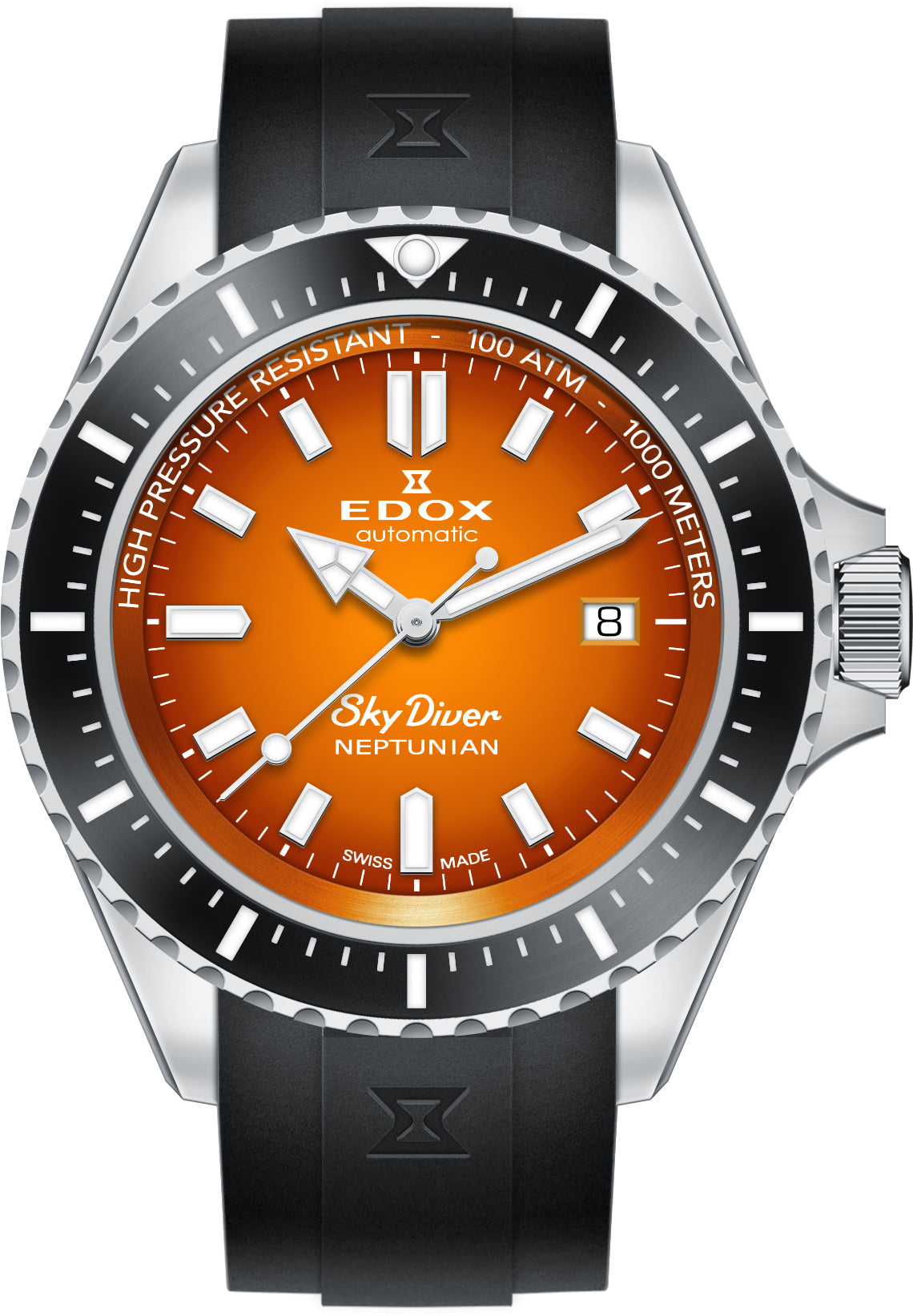 Edox Watch Skydiver Neptunian Automatic