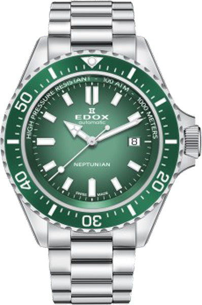 Edox Watch Skydiver Neptunian Automatic Shrek