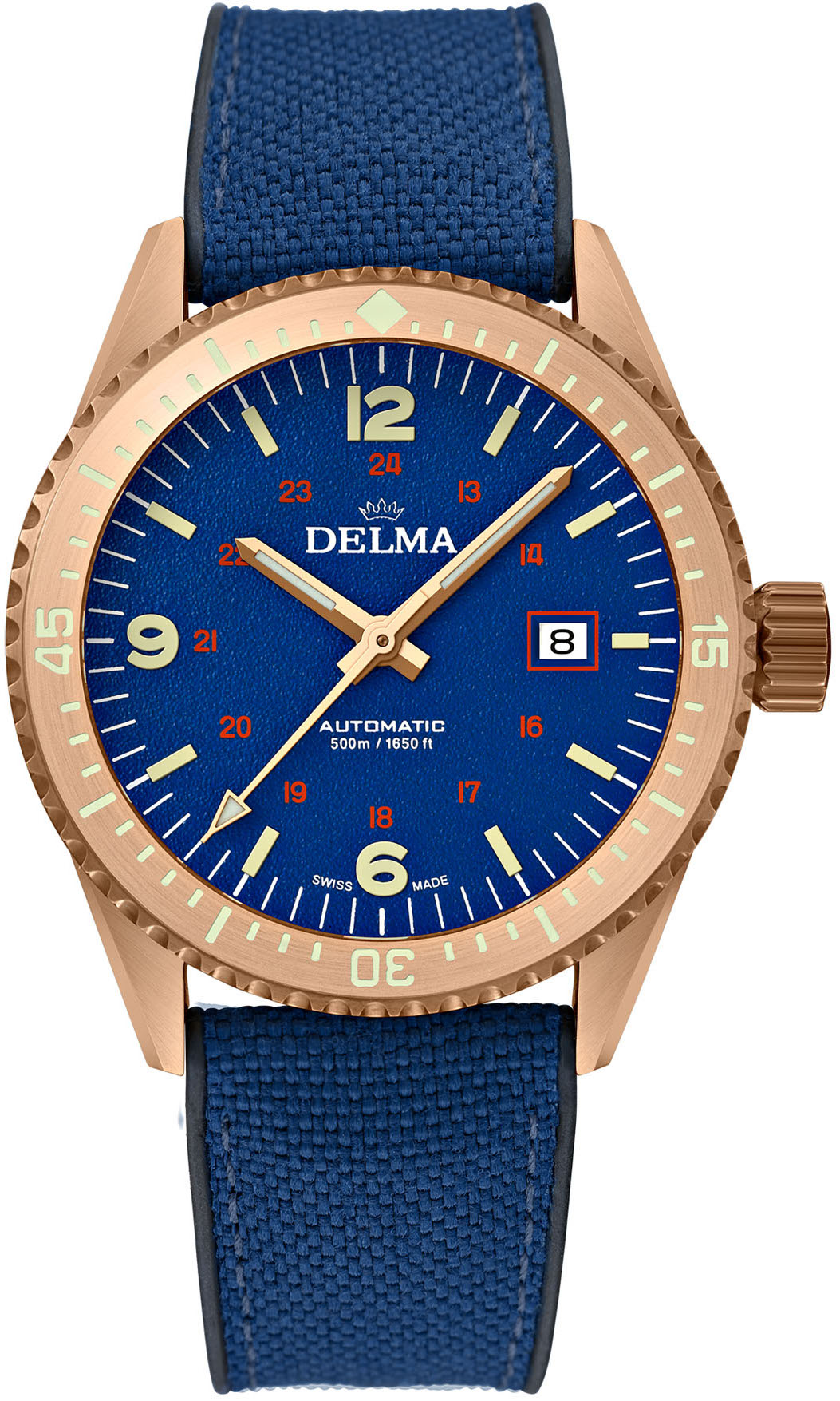 Delma Cayman Field Bronze Blue