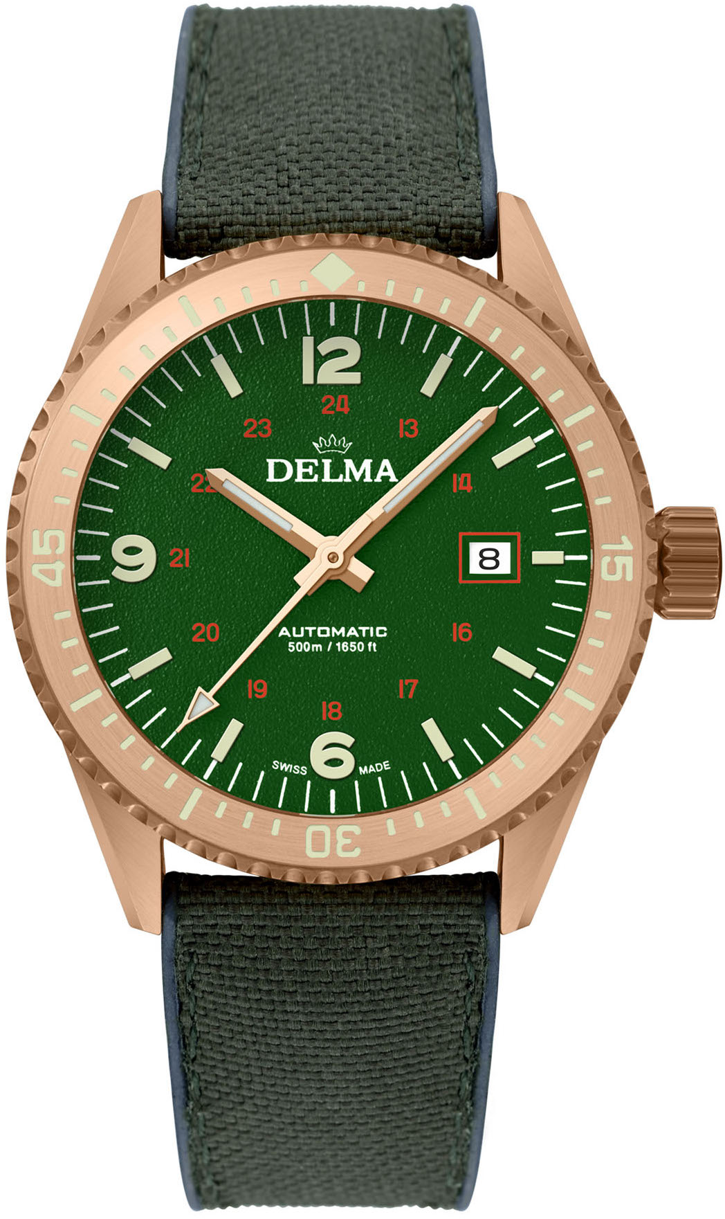 Delma Cayman Field Bronze Green