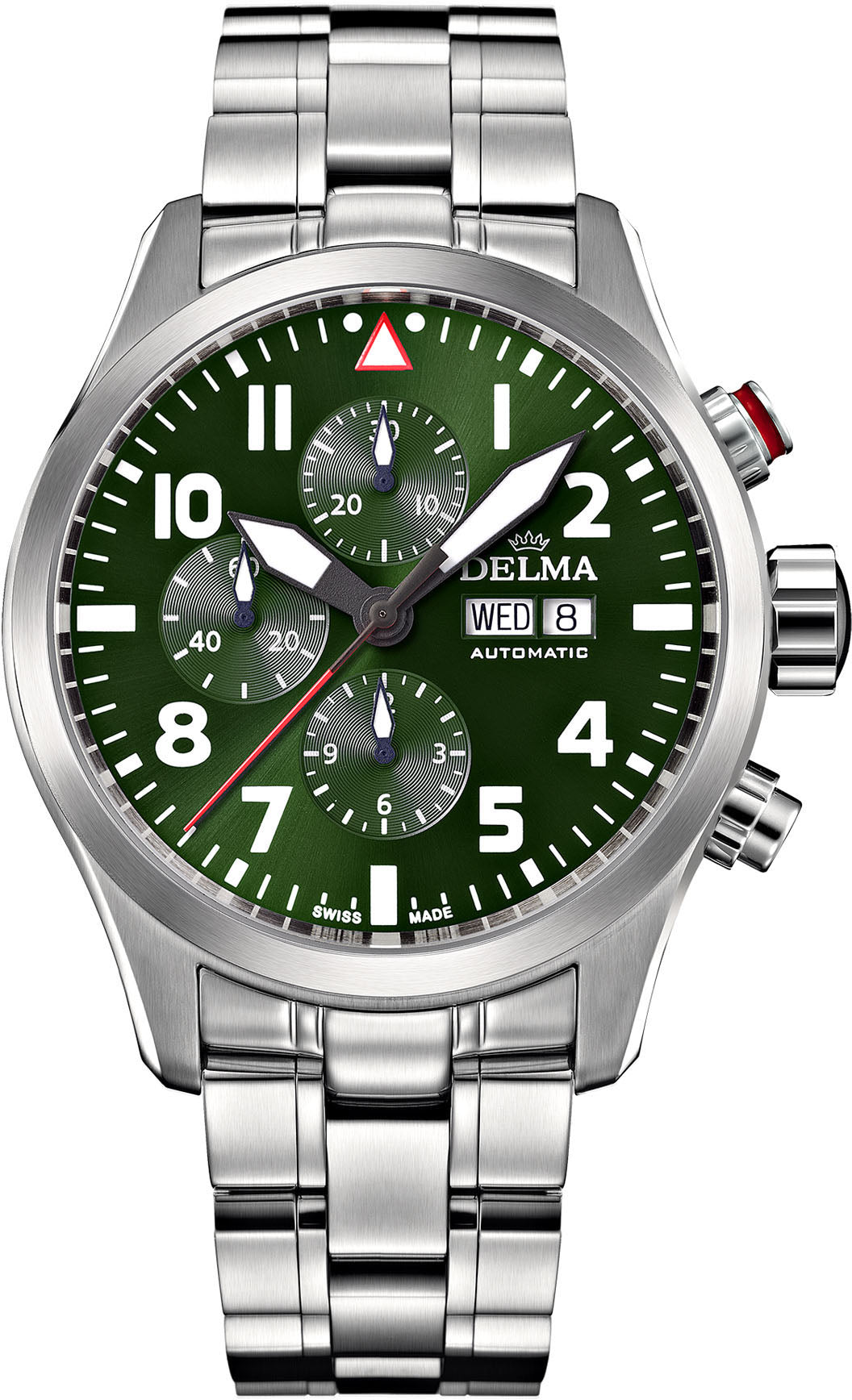 Delma Commander Chronograph Green