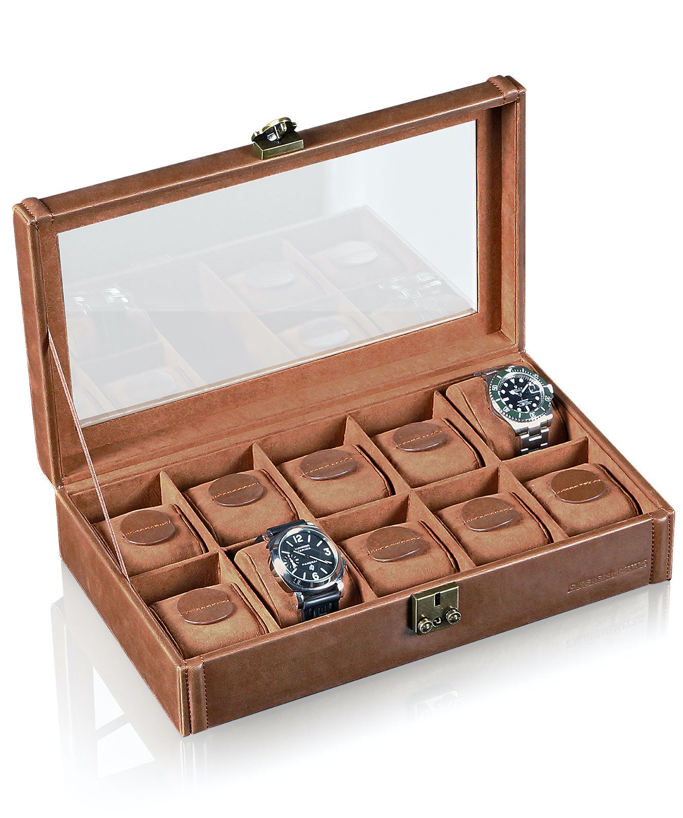 Designhuette Watch Box Camel 10 Brown