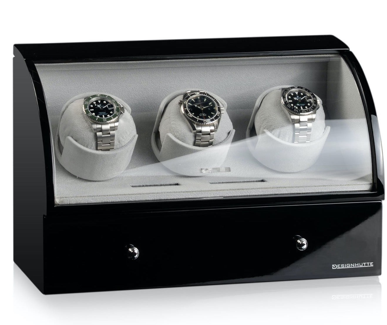 Designhuette Watch Winder Basel 3 Black