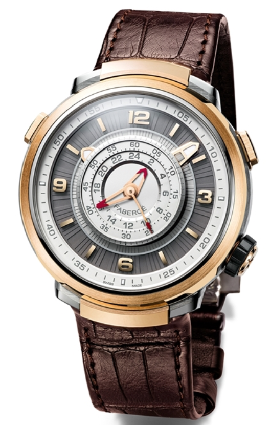 Faberge Watch Visionnaire Chronograph Rose Gold