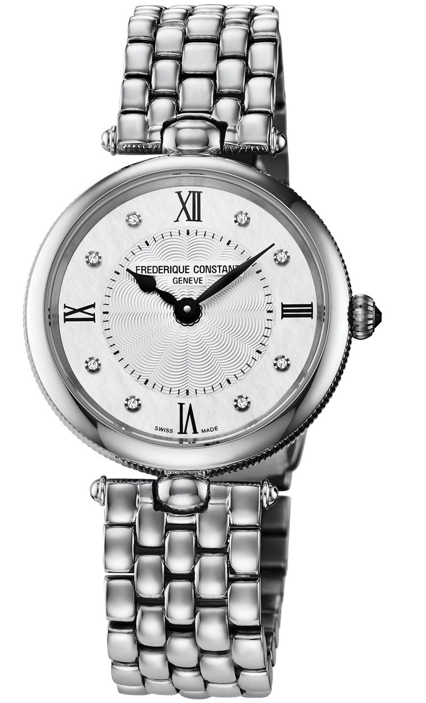 Frederique Constant Watch Art Deco Diamond Ladies