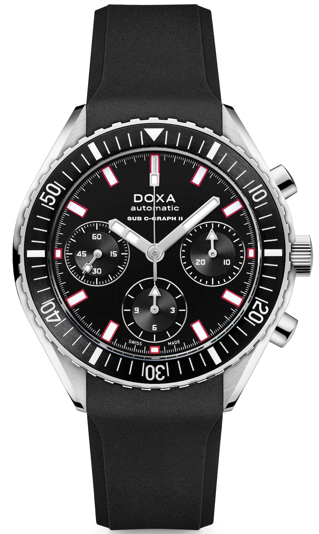 Doxa Sub 200 C-graph Ii Sharkhunter Rubber