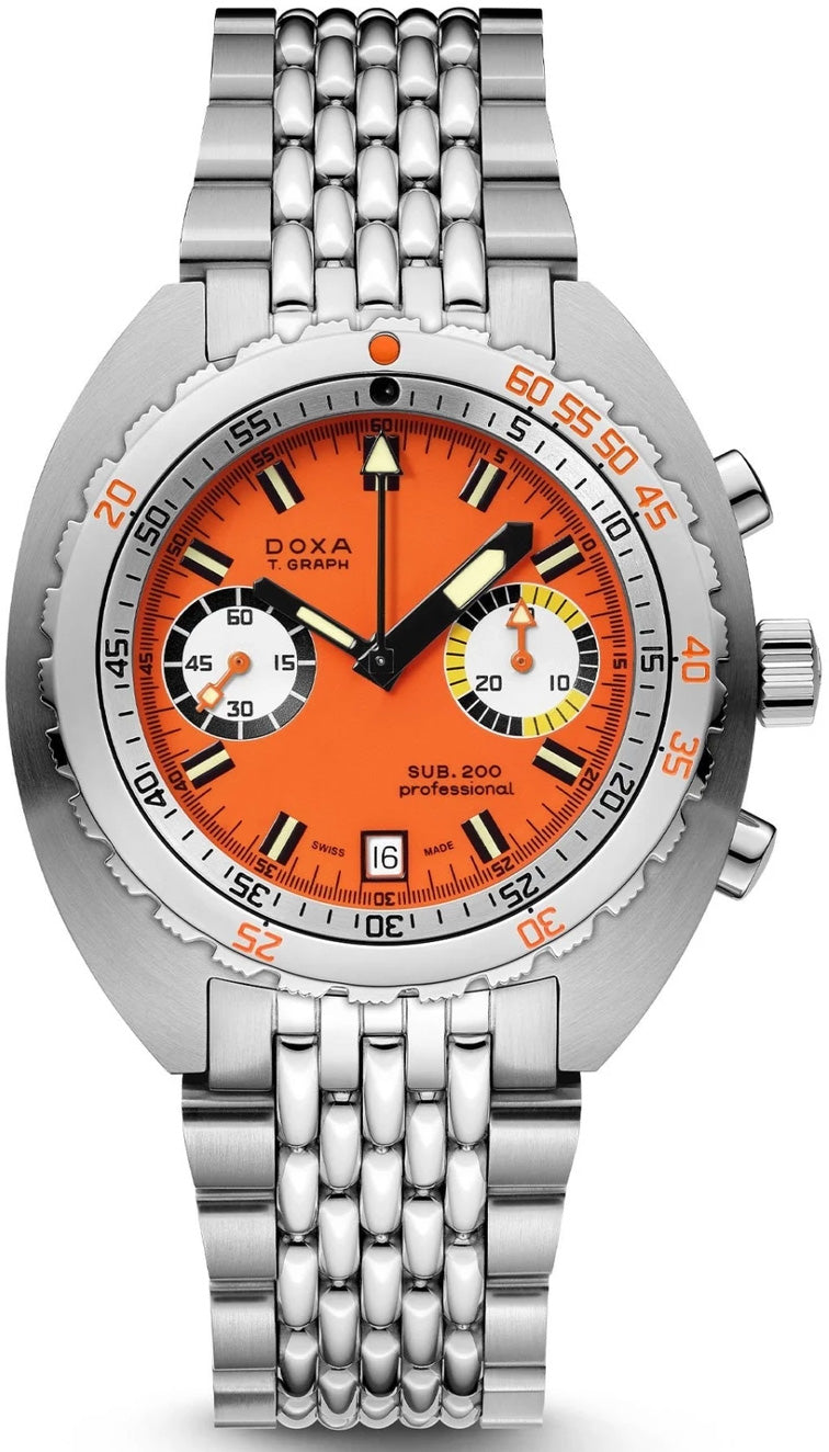 Doxa Sub 200 T.graph Professional Limited Edition Bracelet