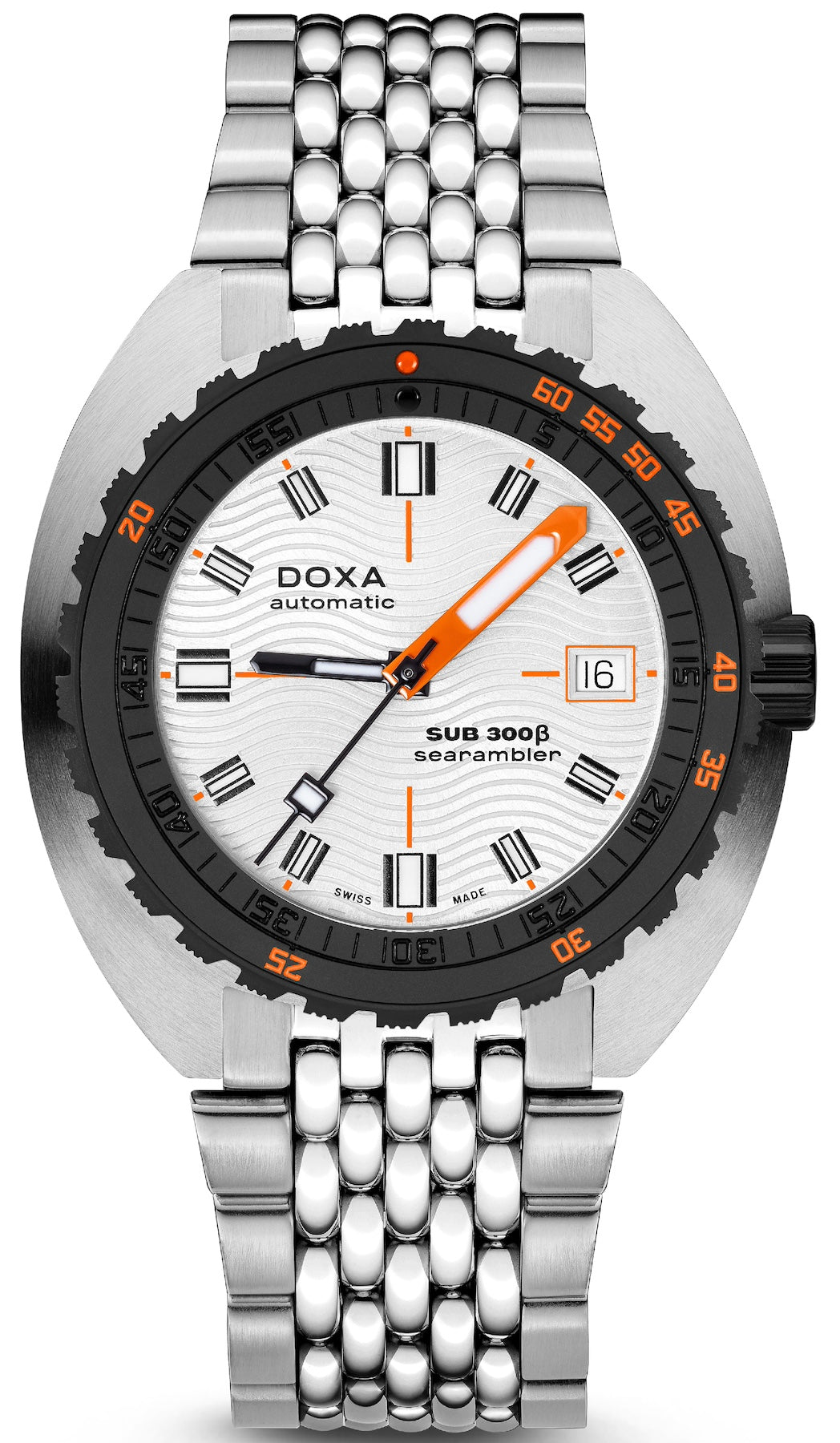 Doxa Sub 300 Beta Ceramic Steel Searambler Bracelet