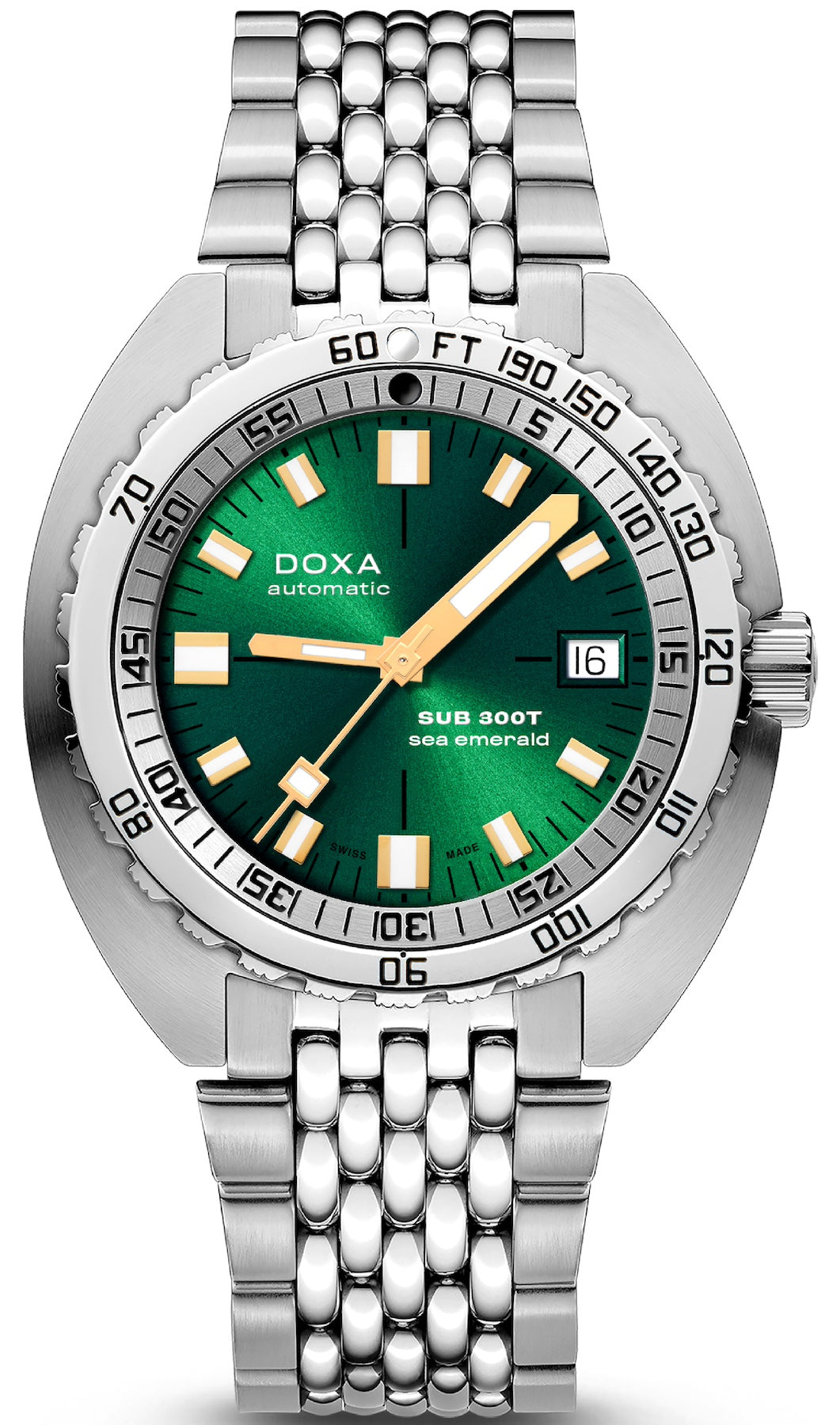 Doxa Sub 300t Sea Emerald Bracelet