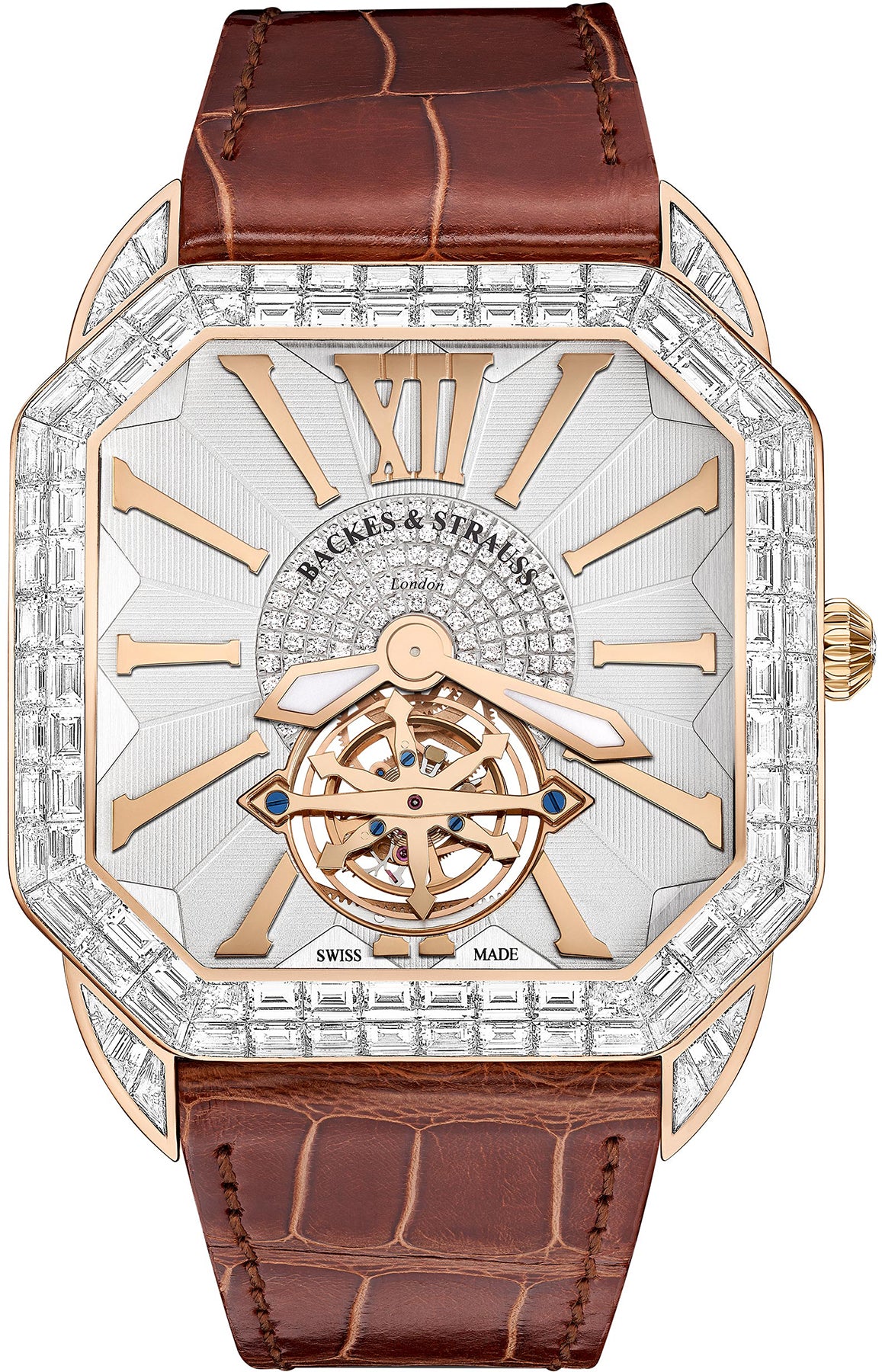 BackesandStrauss Watch Duke Tourbillon Baguette 43