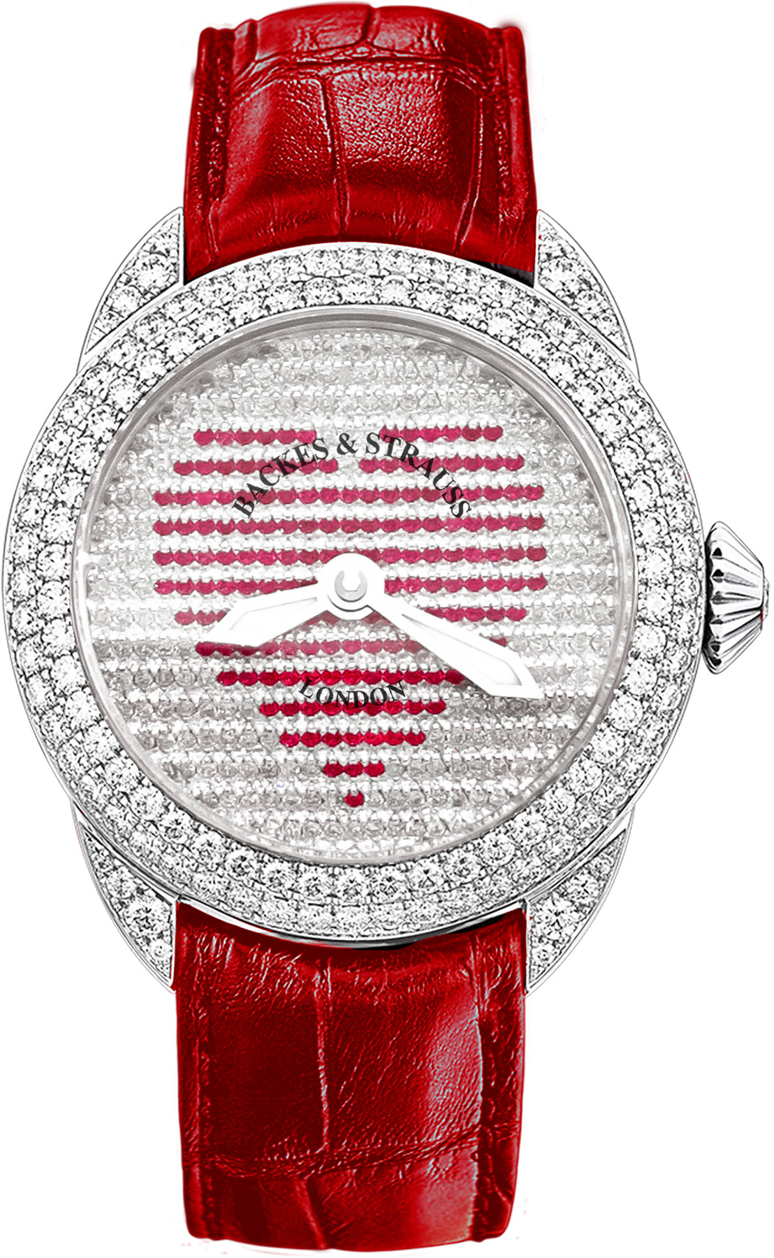 BackesandStrauss Watch Piccadilly Mystery Red Heart 37 Limited Edition