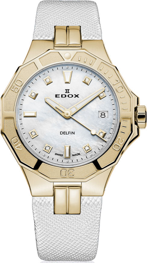 Edox Delfin The Original Lady Quartz 3 Hands