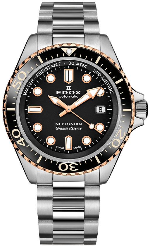 Edox Neptunian Grande Reserve Black