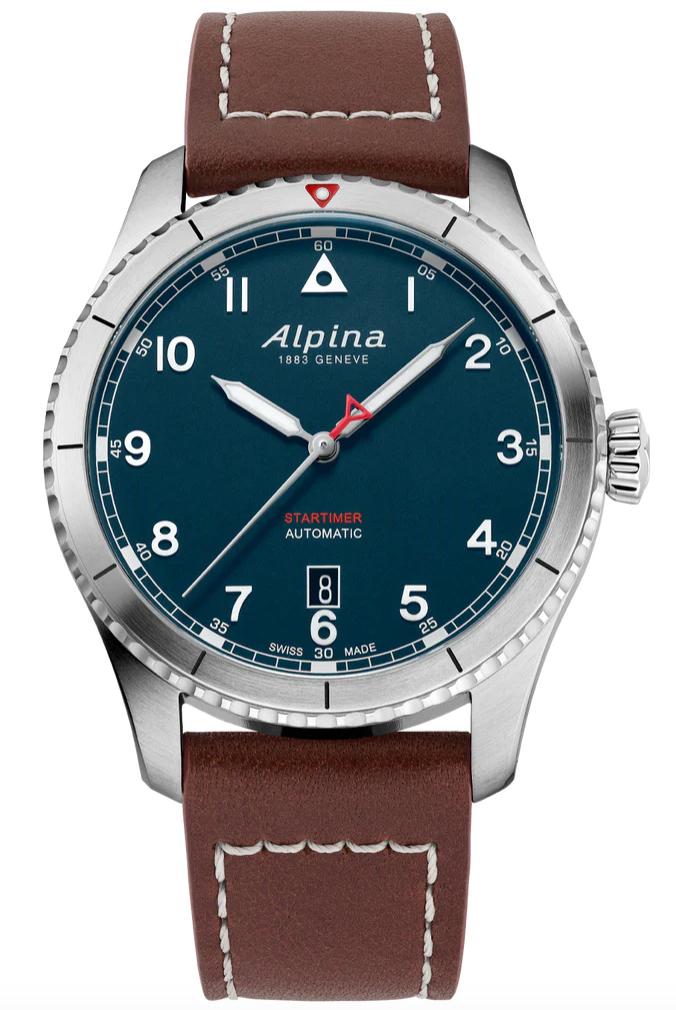 Alpina Startimer Pilot Automatic Petroleum Blue