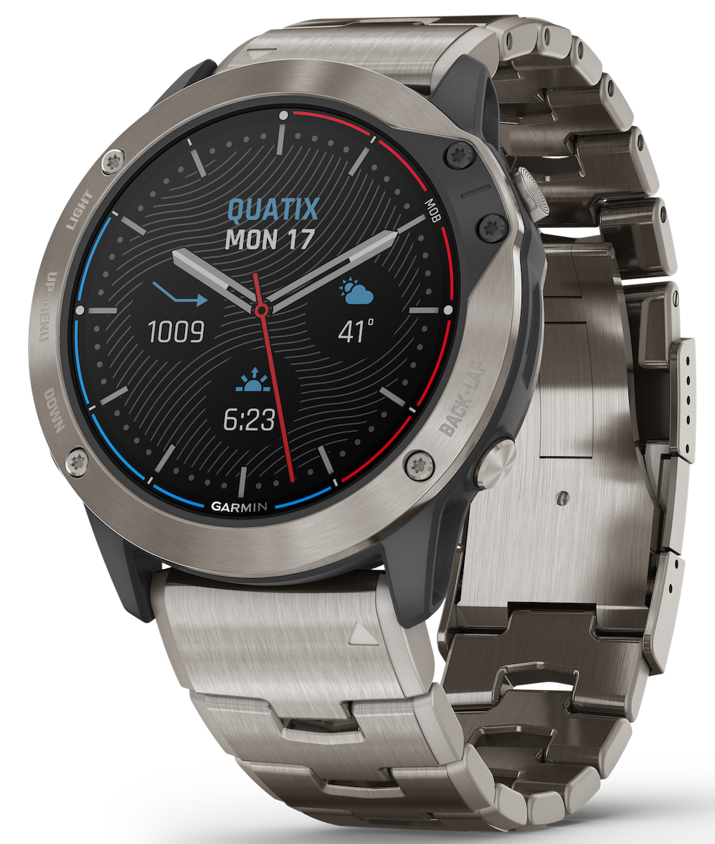 Garmin Watch Quatix 6x Solar Titanium Smartwatch