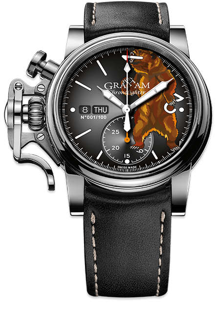 Graham Watch Chronofighter Vintage Bear Limited Edition