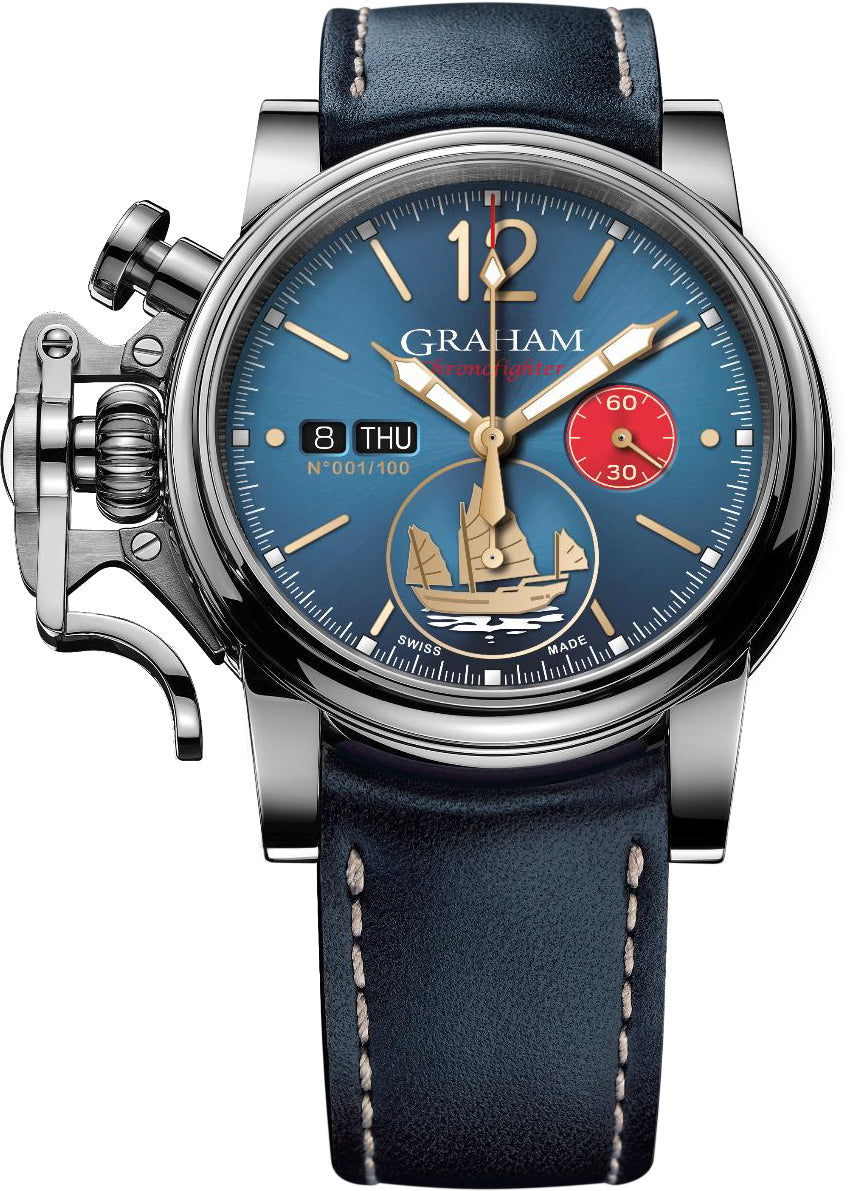 Graham Watch Chronofighter Vintage Golden Junk Limited Edition