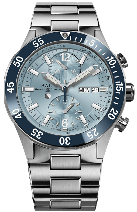 Ball Watch Company Roadmaster Rescue Chronograph Ice Blue Limited Edition