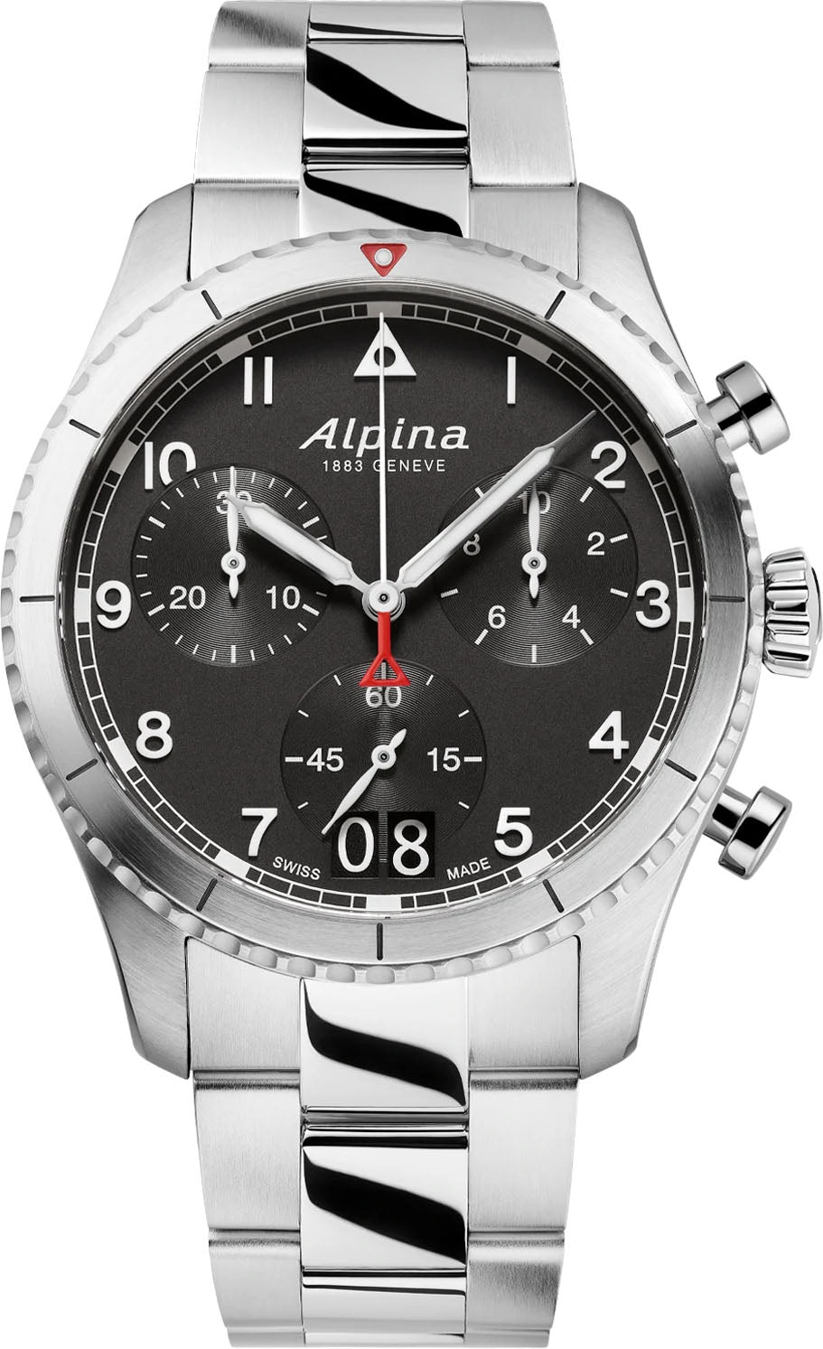 Alpina Startimer Pilot Quartz Chronograph Black