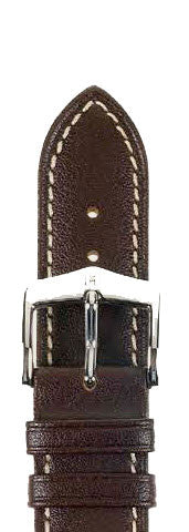 Hirsch Strap Heavy Calf Brown Large 22mm