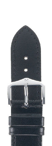 Hirsch Strap Osiris Black Large 18mm