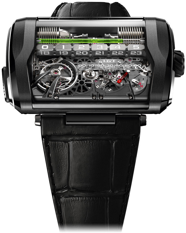 Hyt Watch H3 Titanium And Platinum Limited Edition