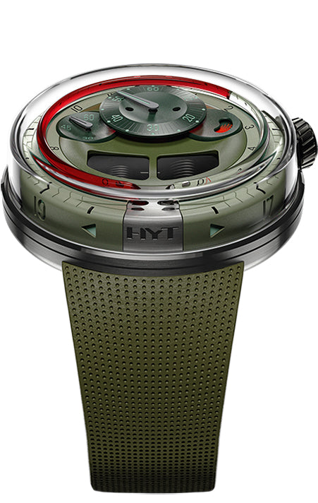 Hyt Watches H0 Camo Khaki