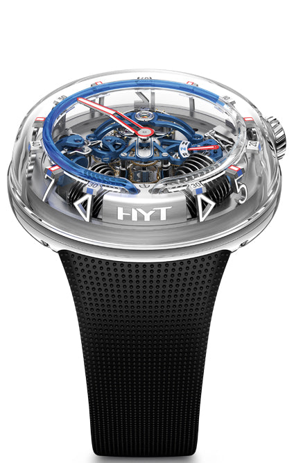 Hyt Watches H2.0 Blue Liquid Limited Edition