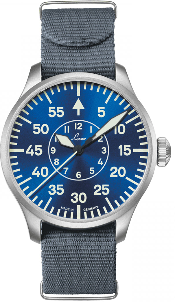 Laco Watch Pilot Watch Basic Aachen Blaue Stunde 42