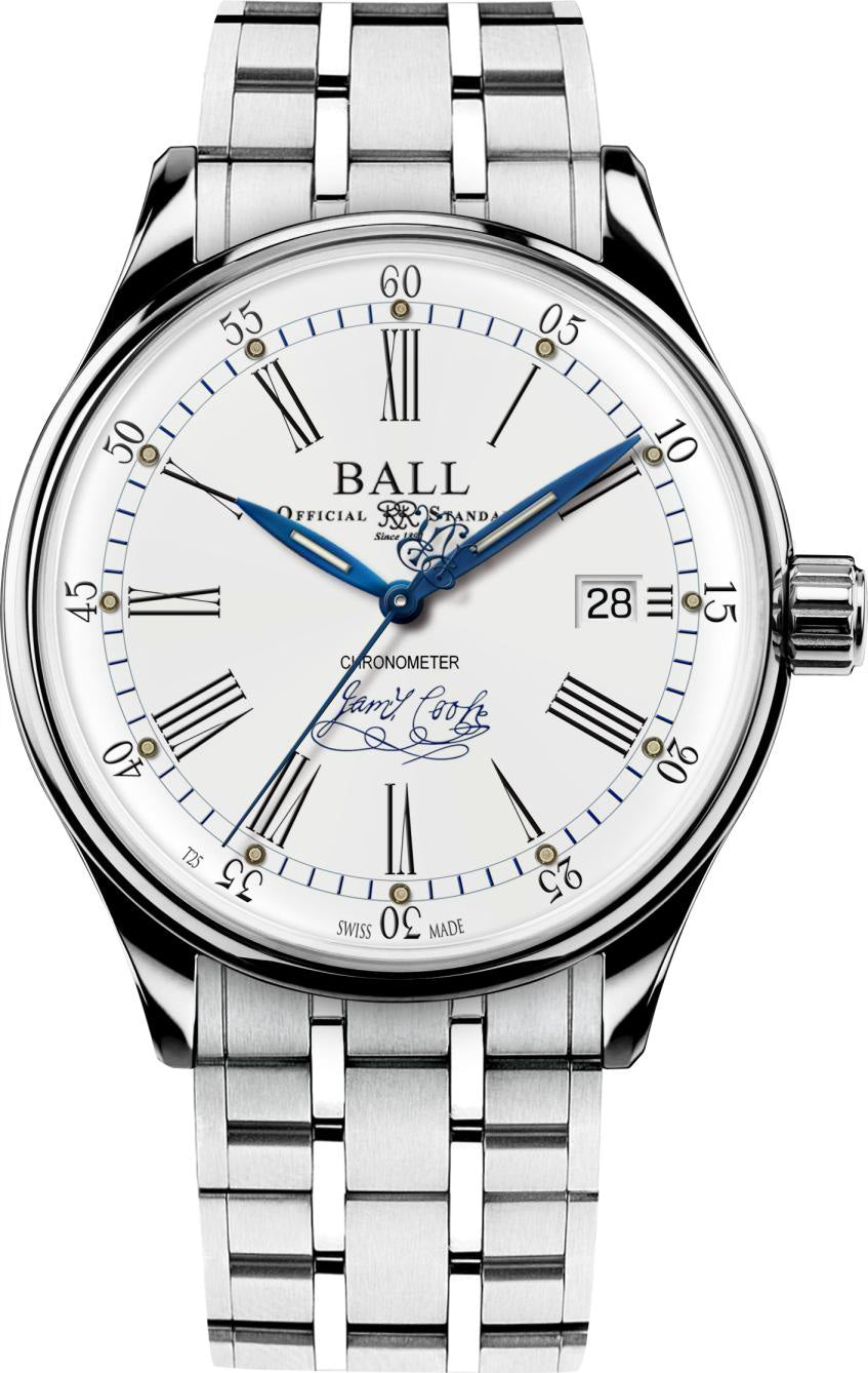 Ball Watch Company Trainmaster Endeavour Chronometer Steel Limited Edition