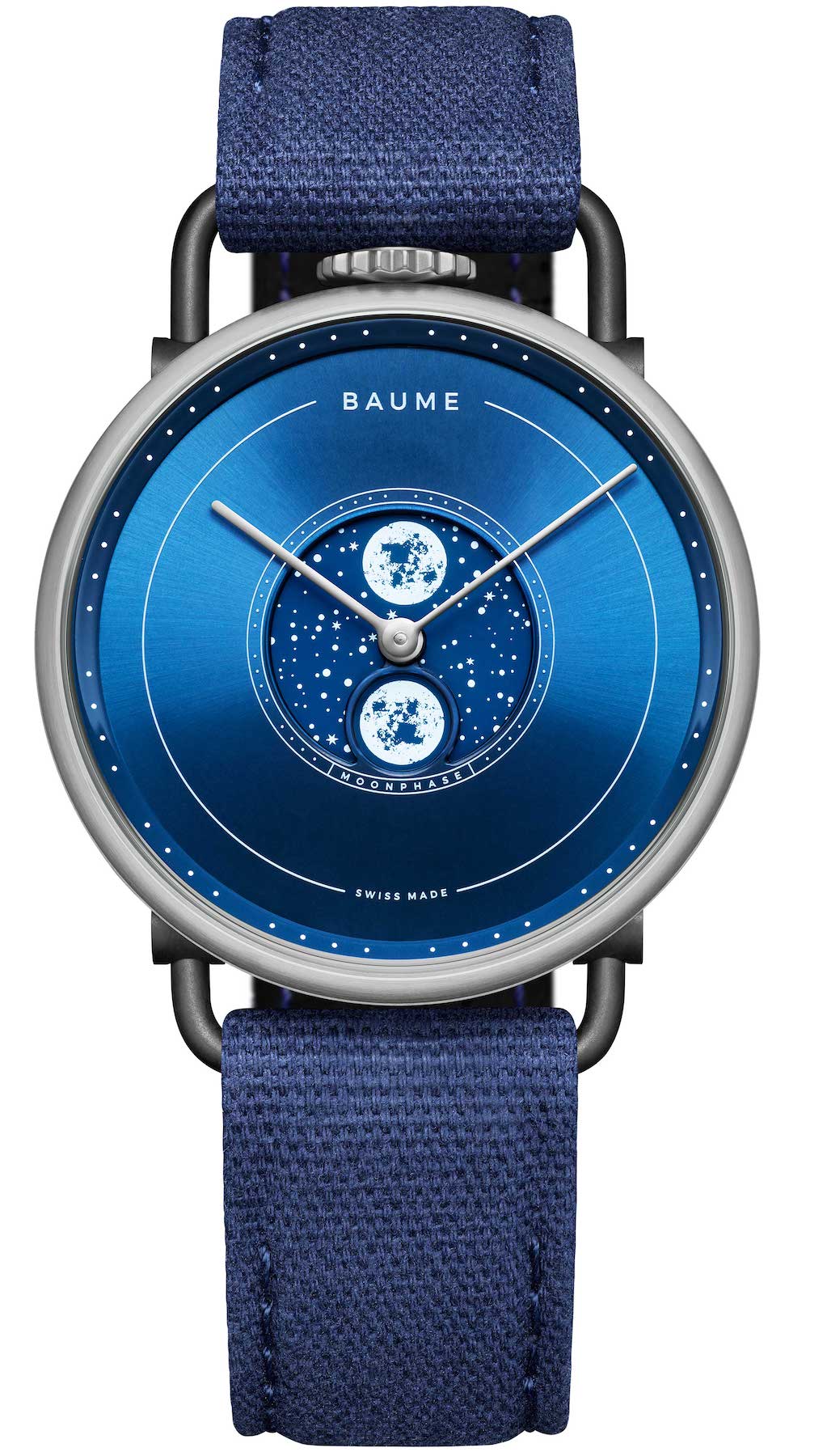 Baume Quartz Moon Phase