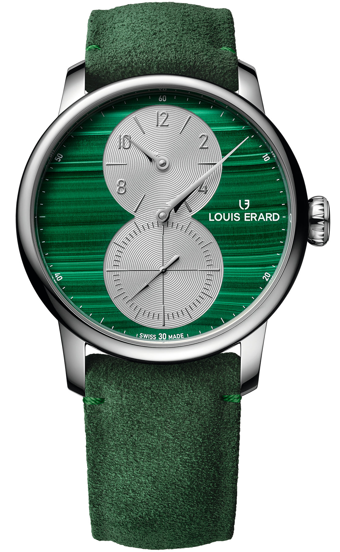 Louis Erard Watch Excellence Le Regulator Metier Dart Malachite Limited Edition